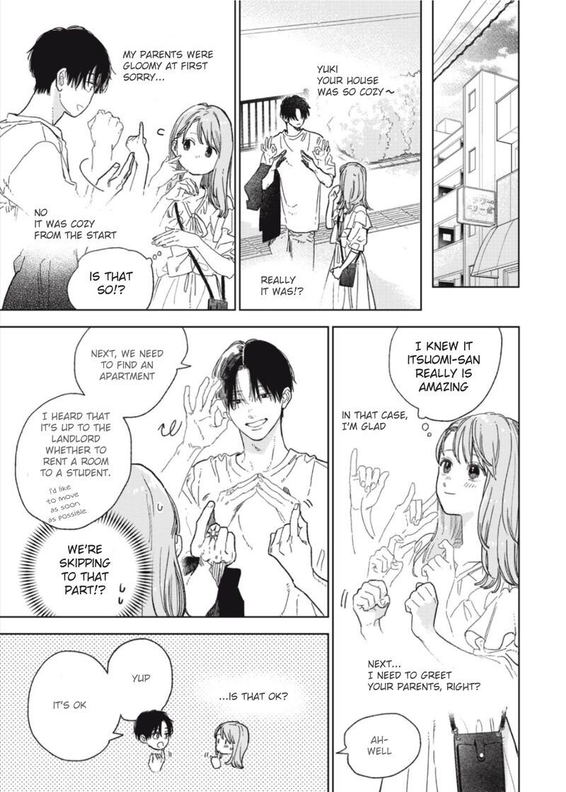 Read A Sign of Affection Manga Online