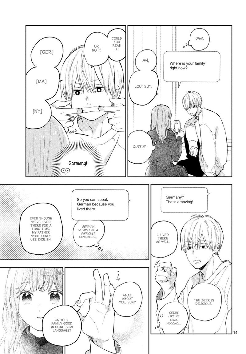 Read A Sign of Affection Manga Online