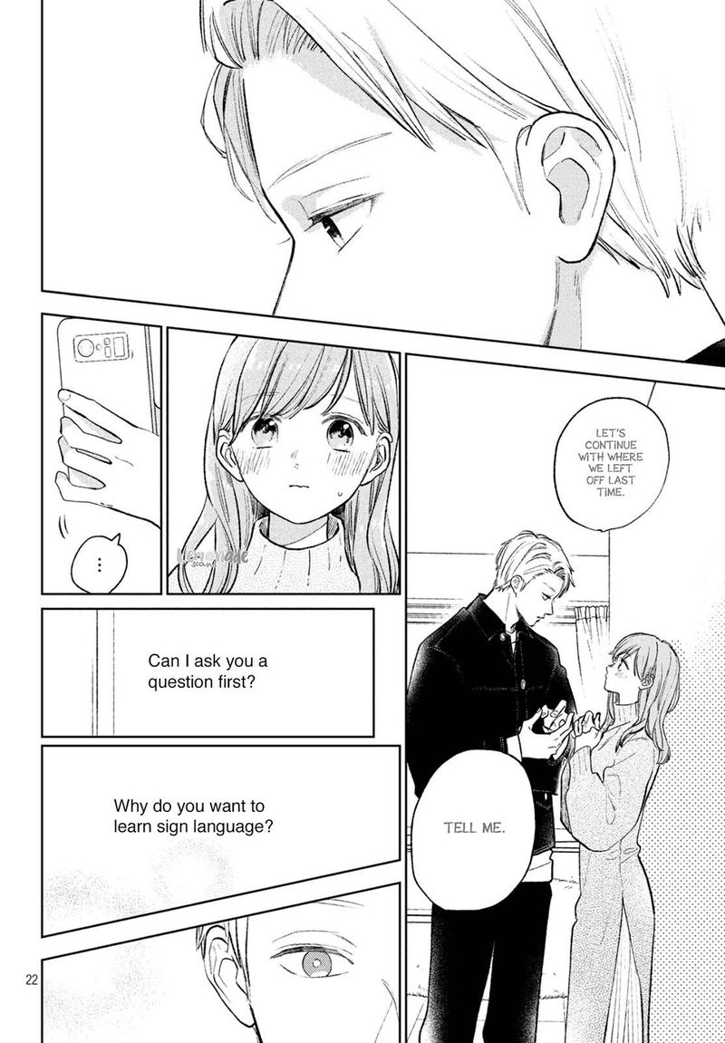 Read A Sign of Affection Manga Online
