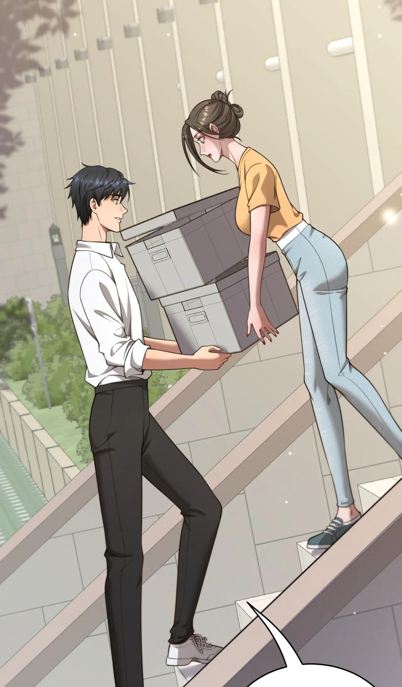 Read After Becoming Financially Free, They Offered Their Loyalty Manga Online