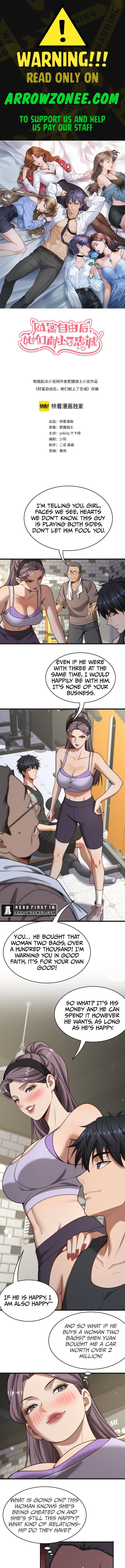 Read After Becoming Financially Free, They Offered Their Loyalty Manga Online