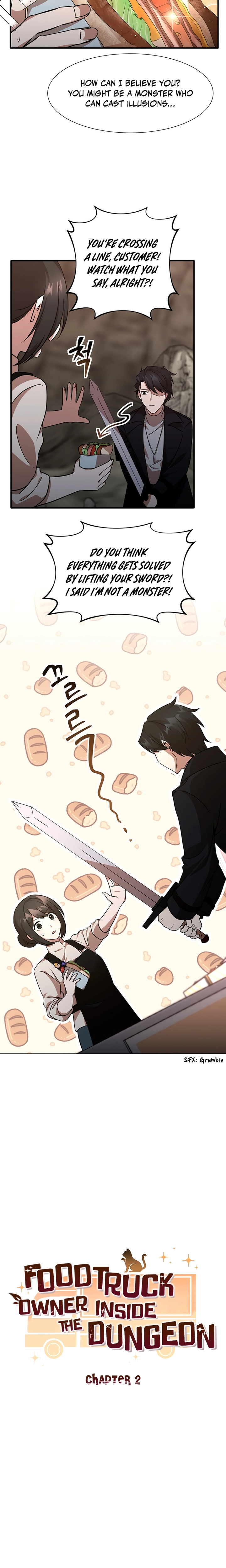 Read Food Truck Owner Inside the Dungeon Manga Online