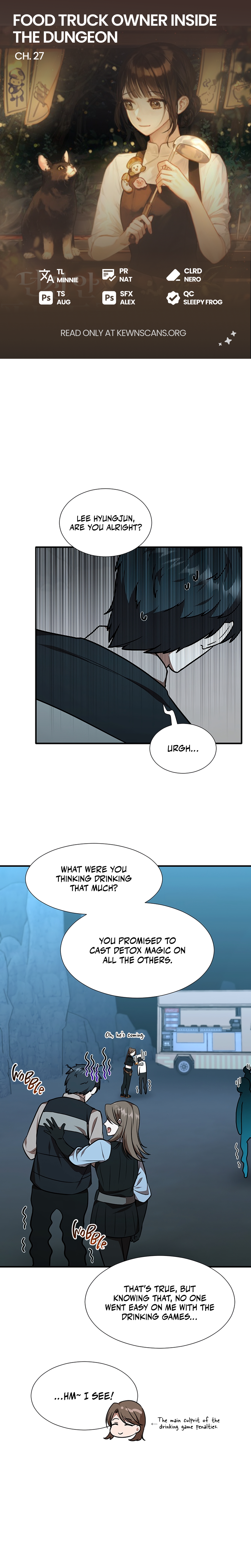 Read Food Truck Owner Inside the Dungeon Manga Online