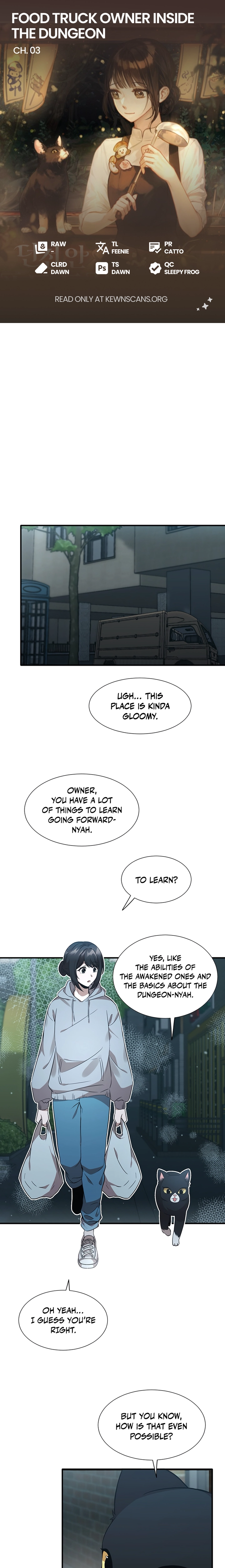 Read Food Truck Owner Inside the Dungeon Manga Online