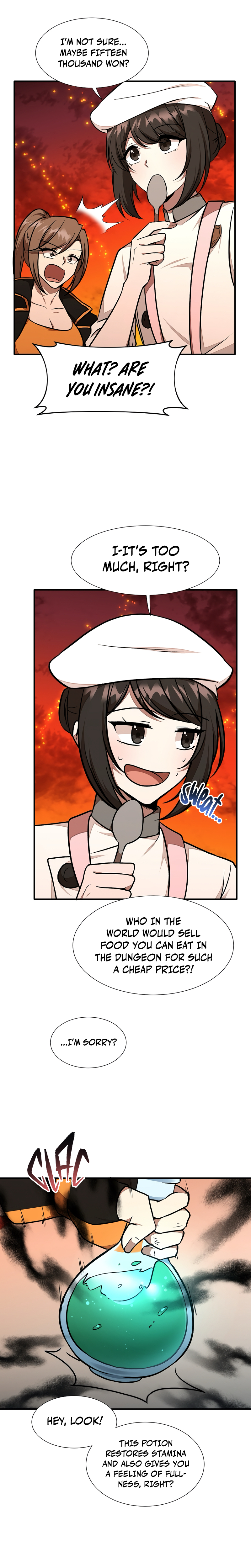 Read Food Truck Owner Inside the Dungeon Manga Online