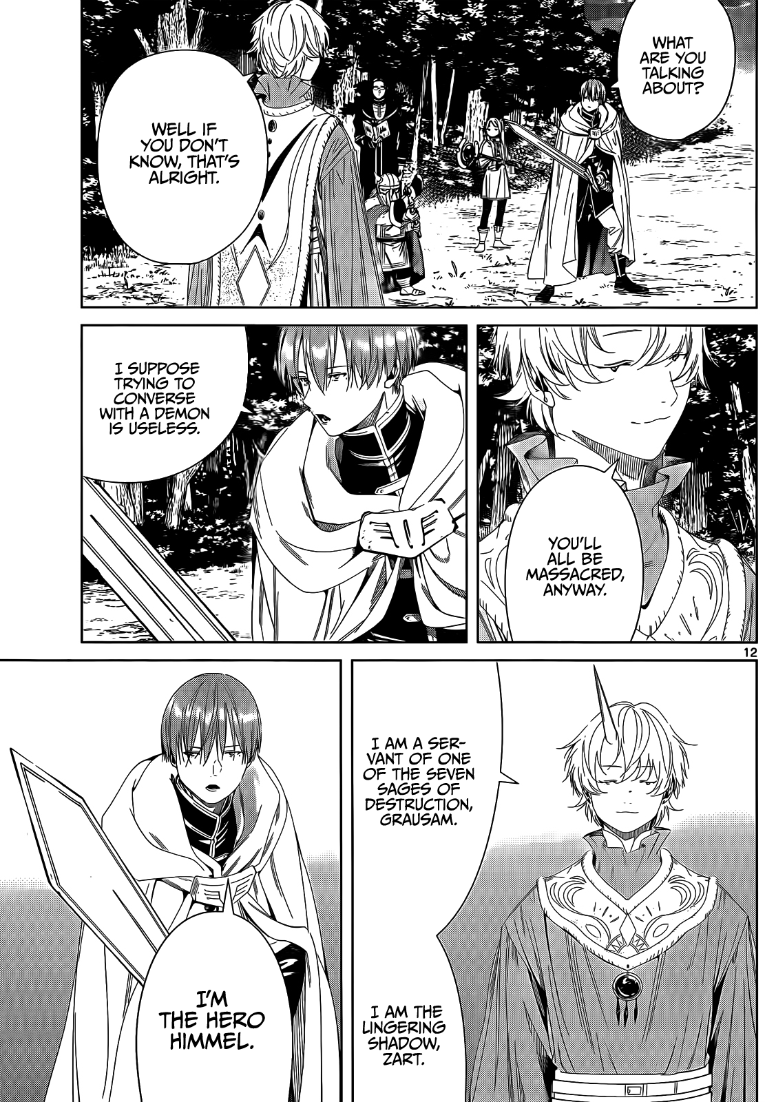 Read Frieren_ Beyond Journey's End Manga Online