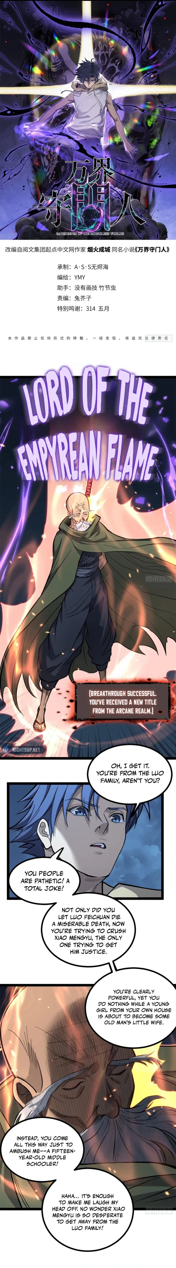 Read Gatekeeper Of The Boundless World Manga Online