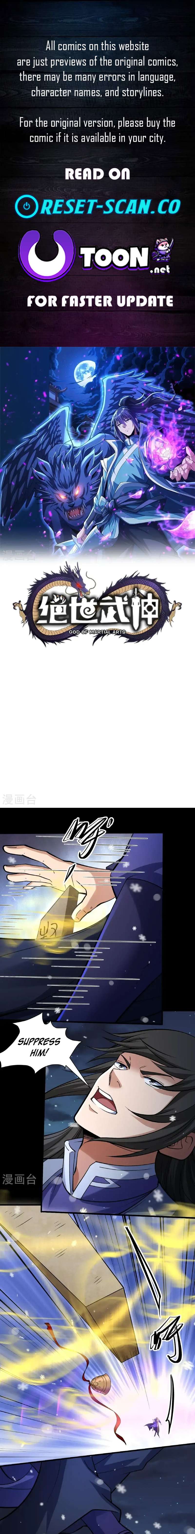 Read God of Martial Arts Manga Online