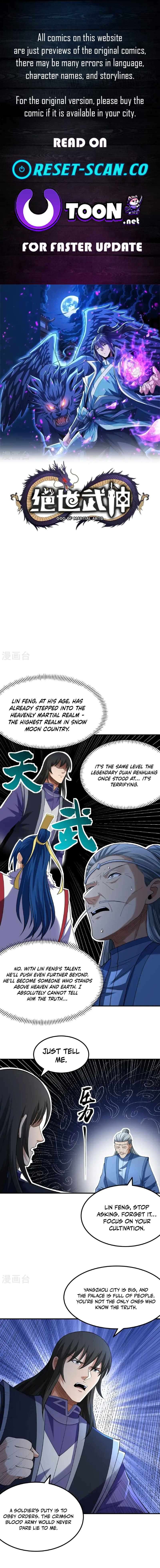 Read God of Martial Arts Manga Online