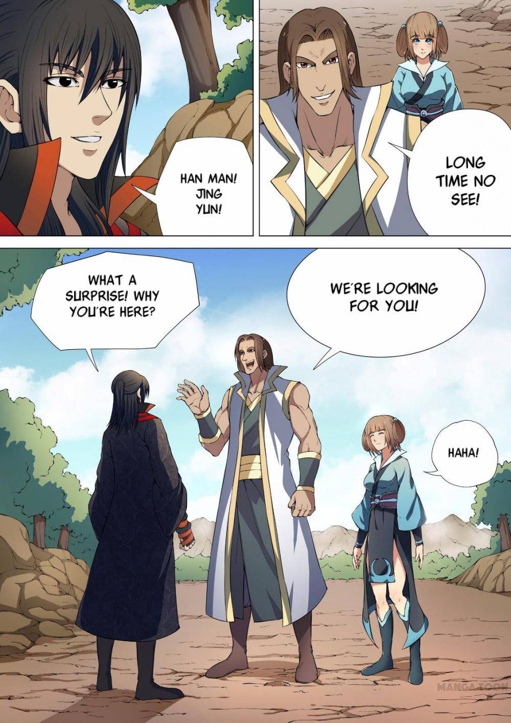 Read God of Martial Arts Manga Online