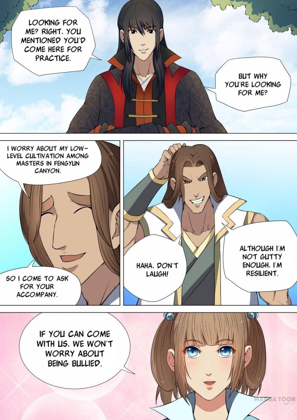 Read God of Martial Arts Manga Online