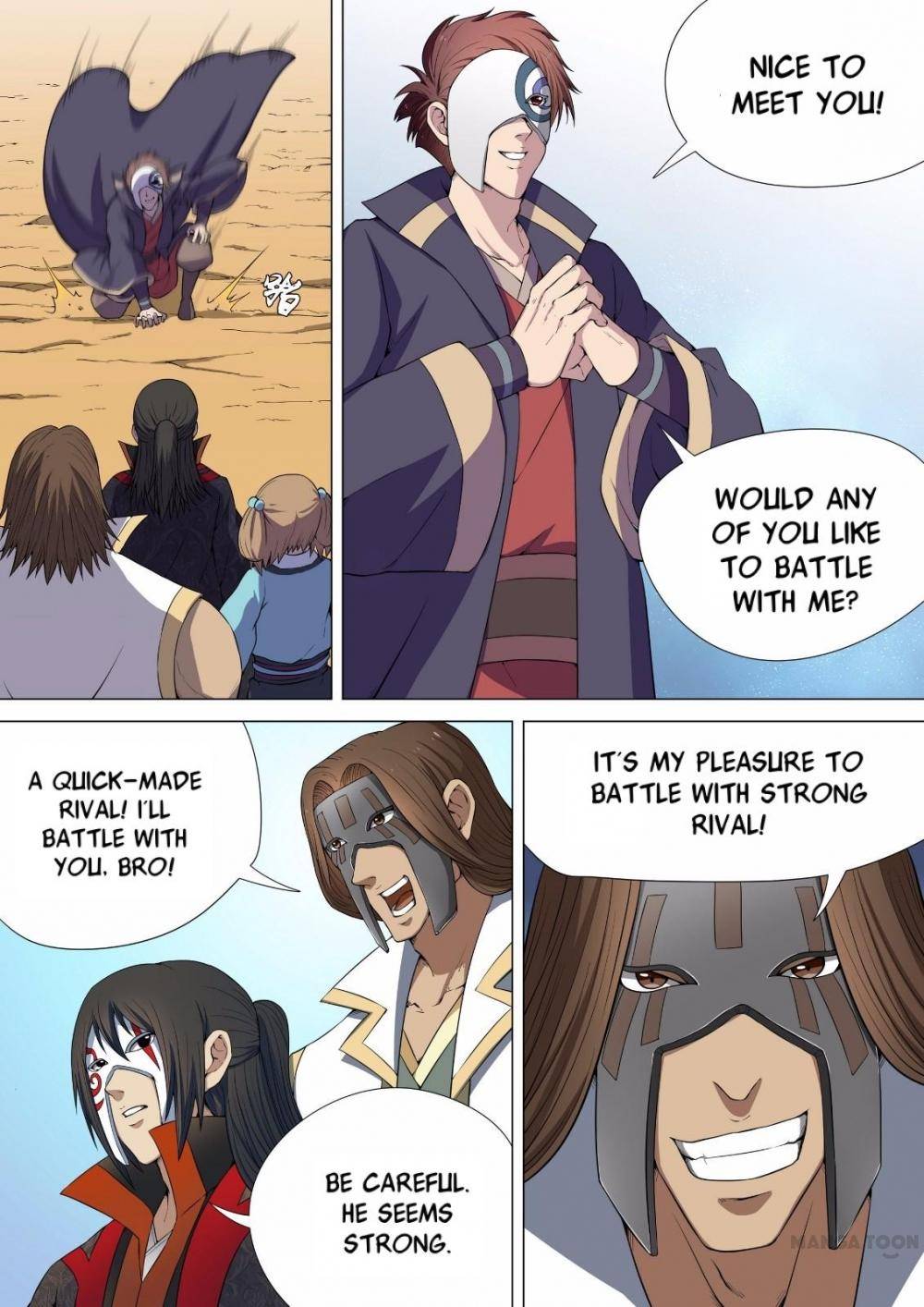 Read God of Martial Arts Manga Online