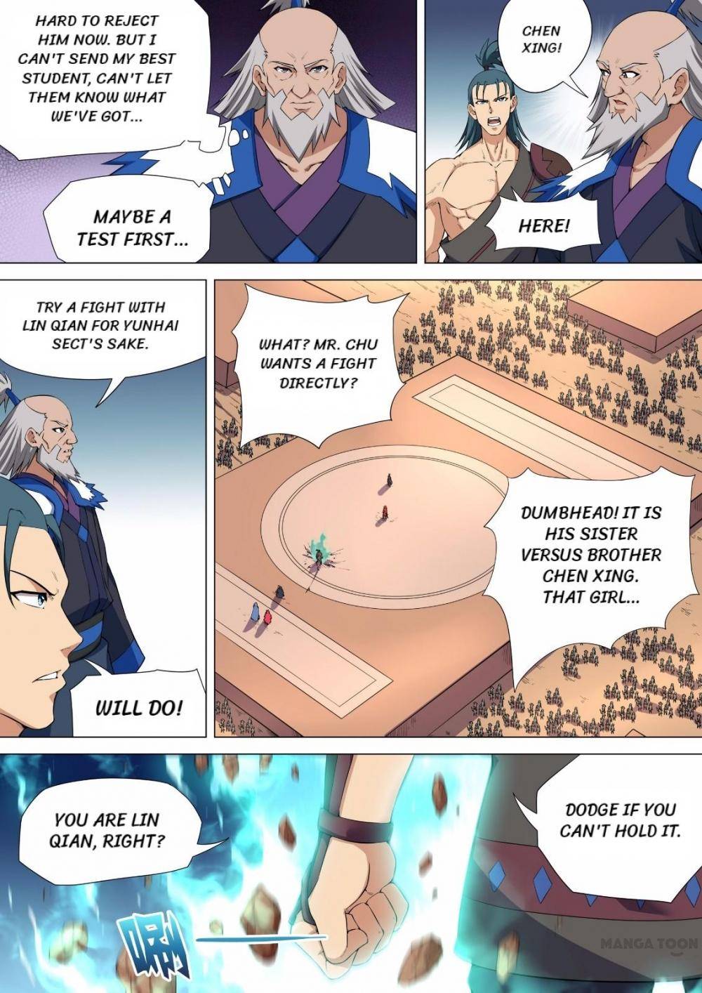 Read God of Martial Arts Manga Online