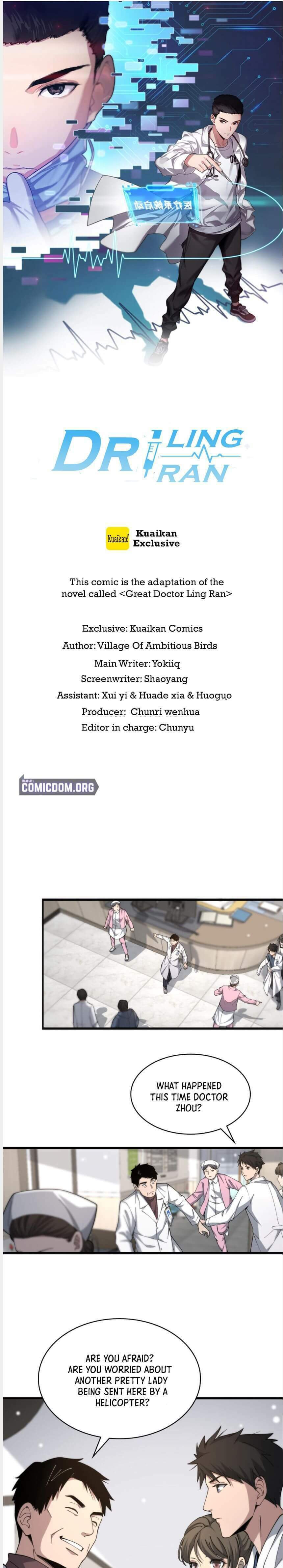 Read Great Doctor Ling Ran Manga Online