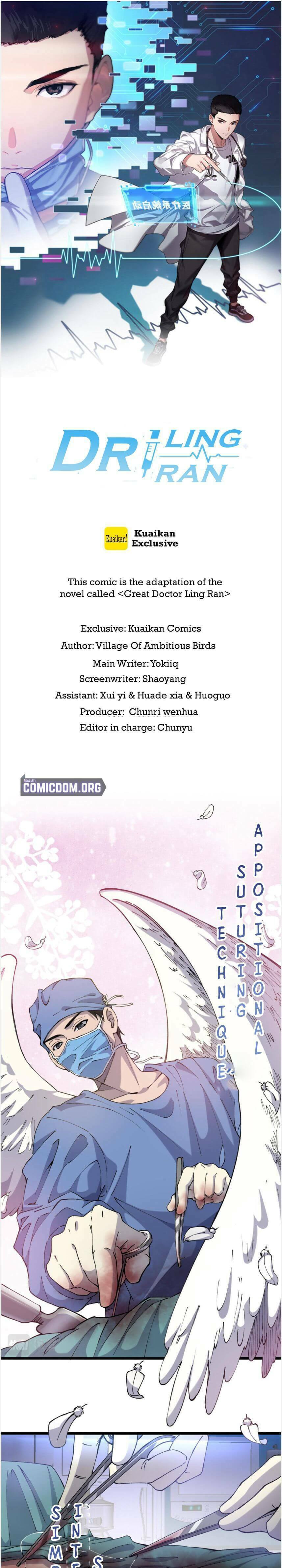 Read Great Doctor Ling Ran Manga Online