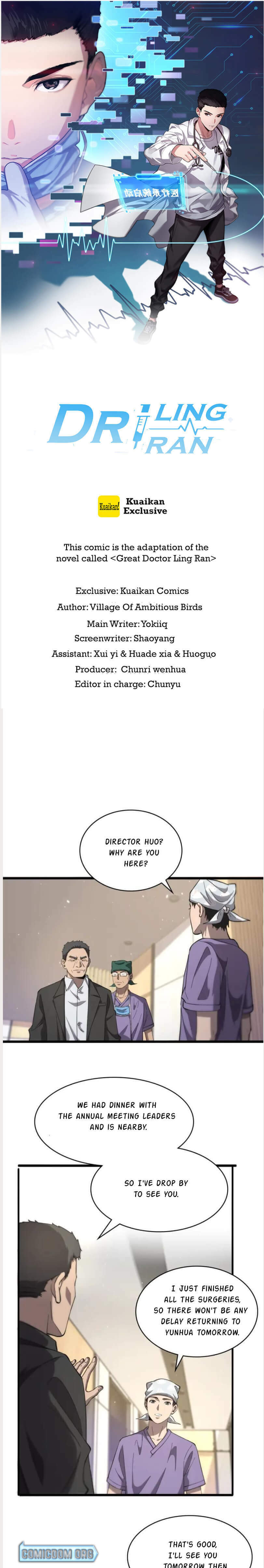 Read Great Doctor Ling Ran Manga Online