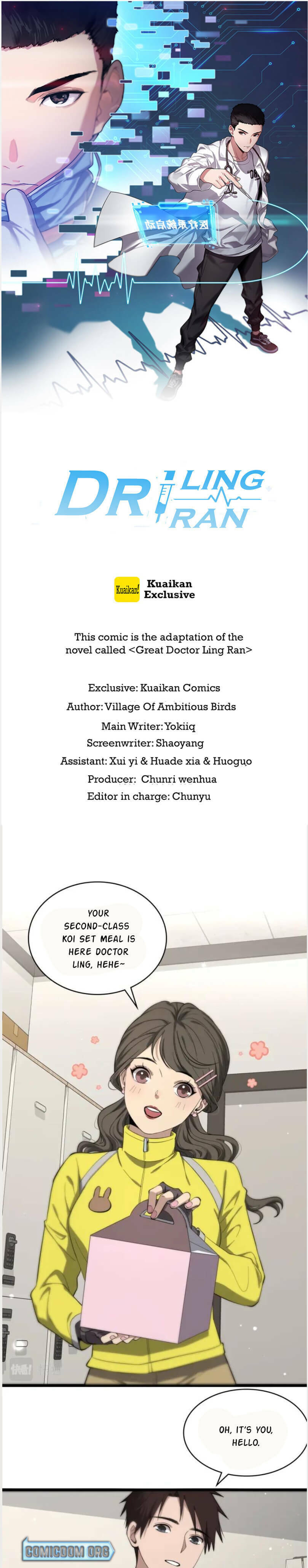 Read Great Doctor Ling Ran Manga Online