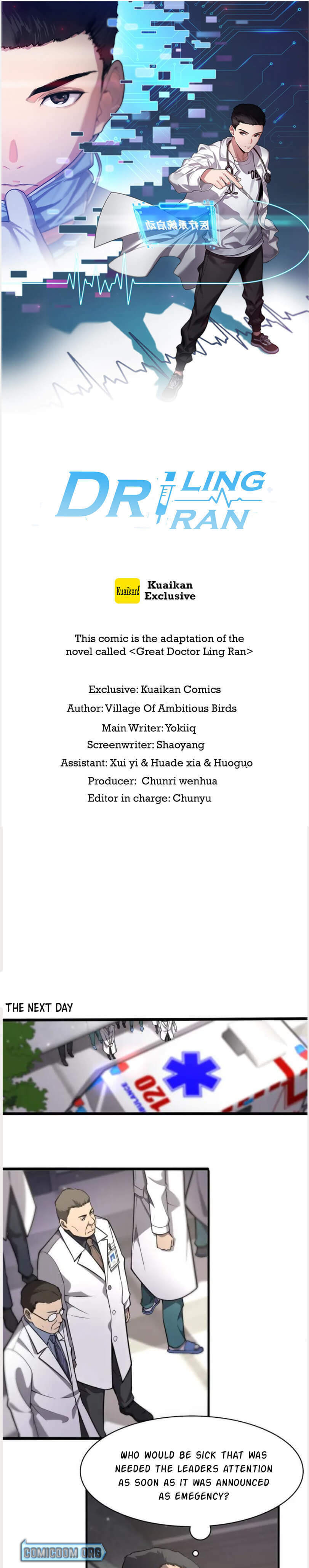 Read Great Doctor Ling Ran Manga Online