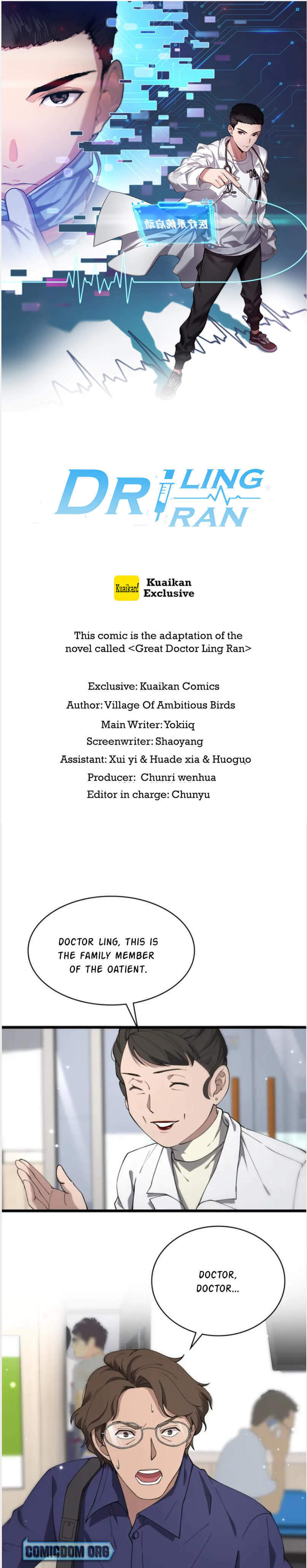 Read Great Doctor Ling Ran Manga Online