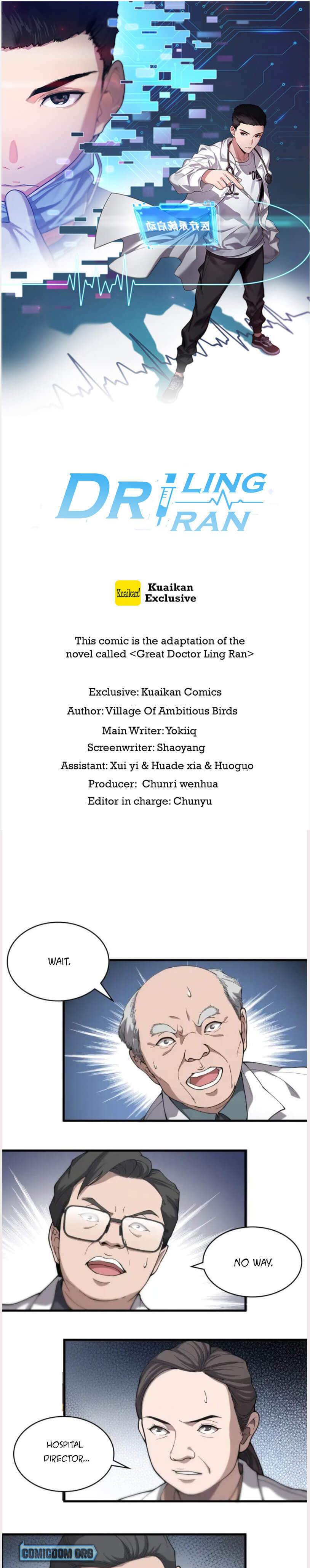 Read Great Doctor Ling Ran Manga Online