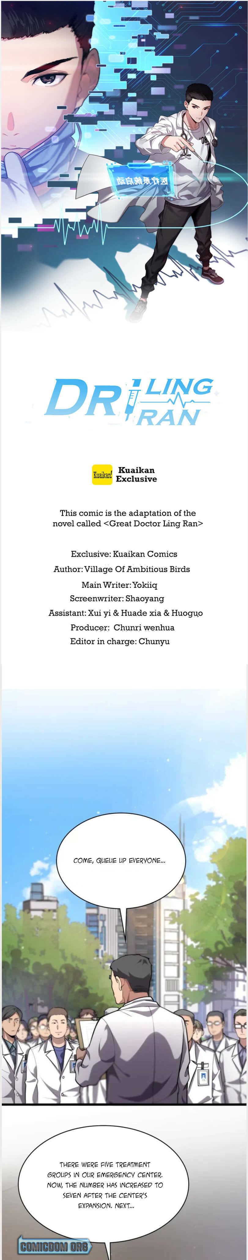 Read Great Doctor Ling Ran Manga Online