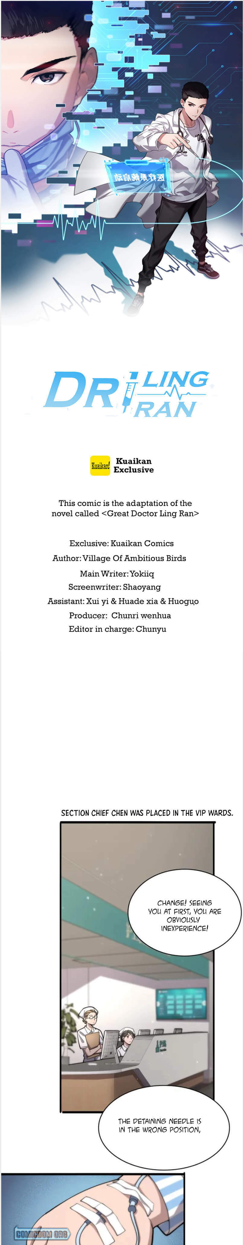 Read Great Doctor Ling Ran Manga Online