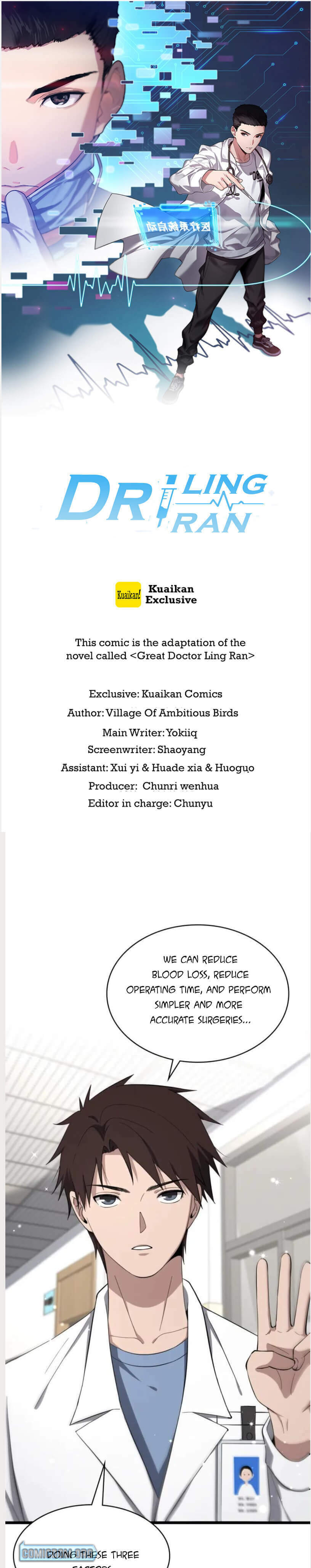 Read Great Doctor Ling Ran Manga Online