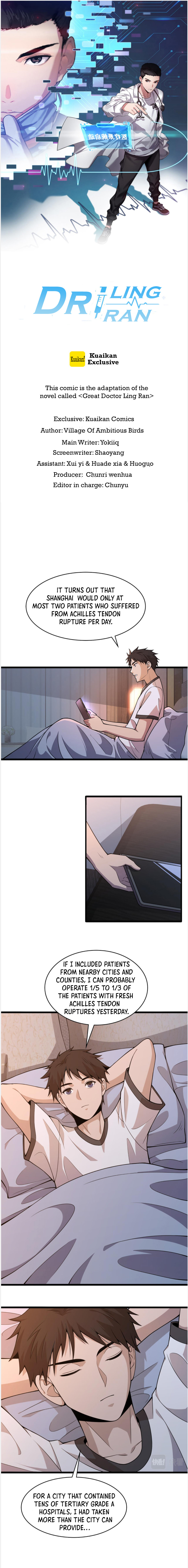 Read Great Doctor Ling Ran Manga Online