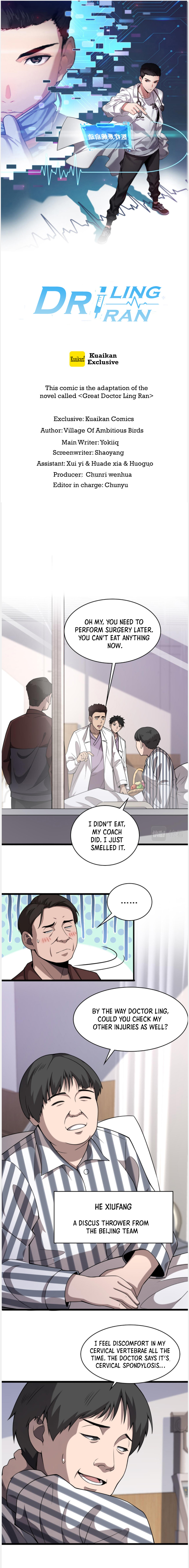 Read Great Doctor Ling Ran Manga Online