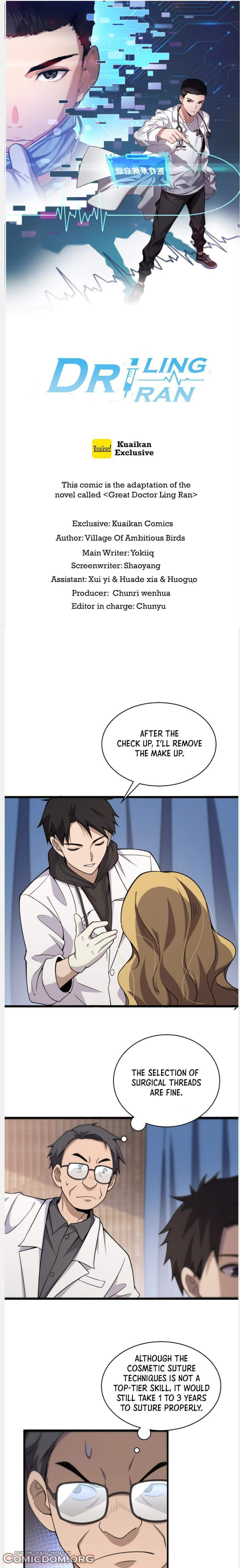 Read Great Doctor Ling Ran Manga Online