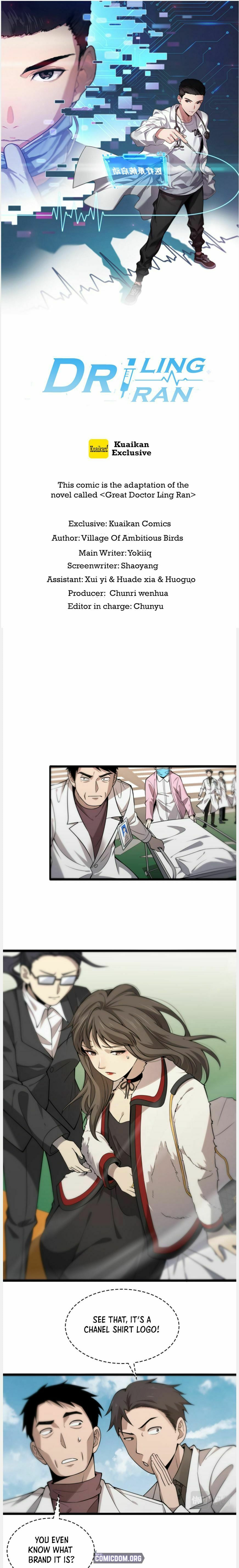 Read Great Doctor Ling Ran Manga Online
