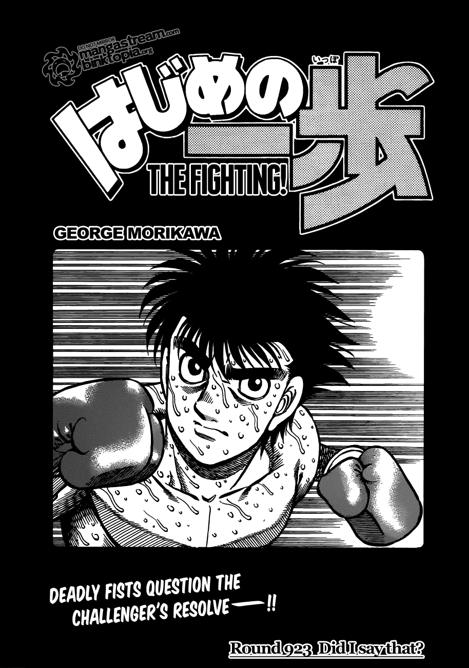 Read Hajime no Ippo Manga Online