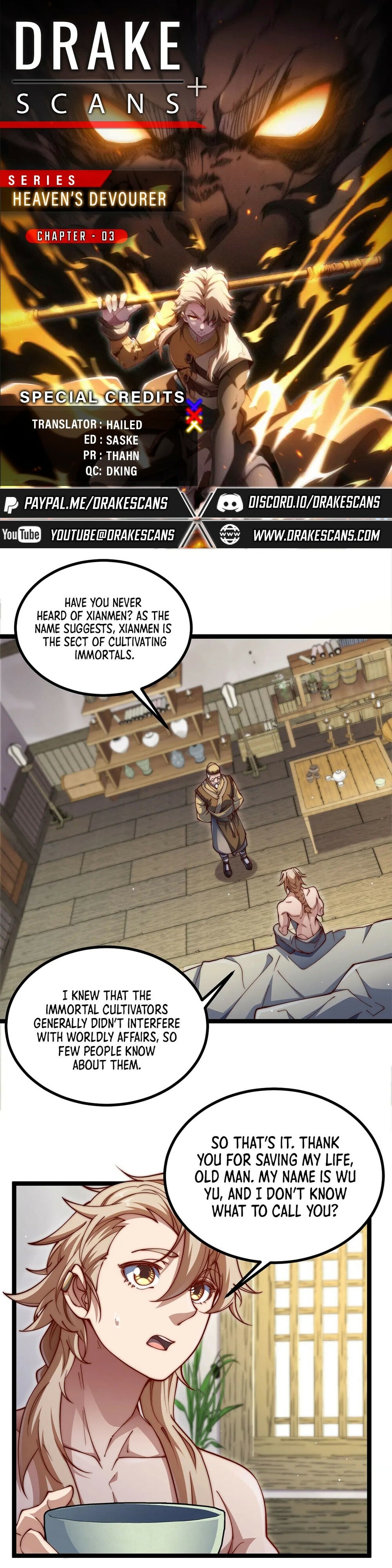 Read Heaven’s Devourer Manga Online