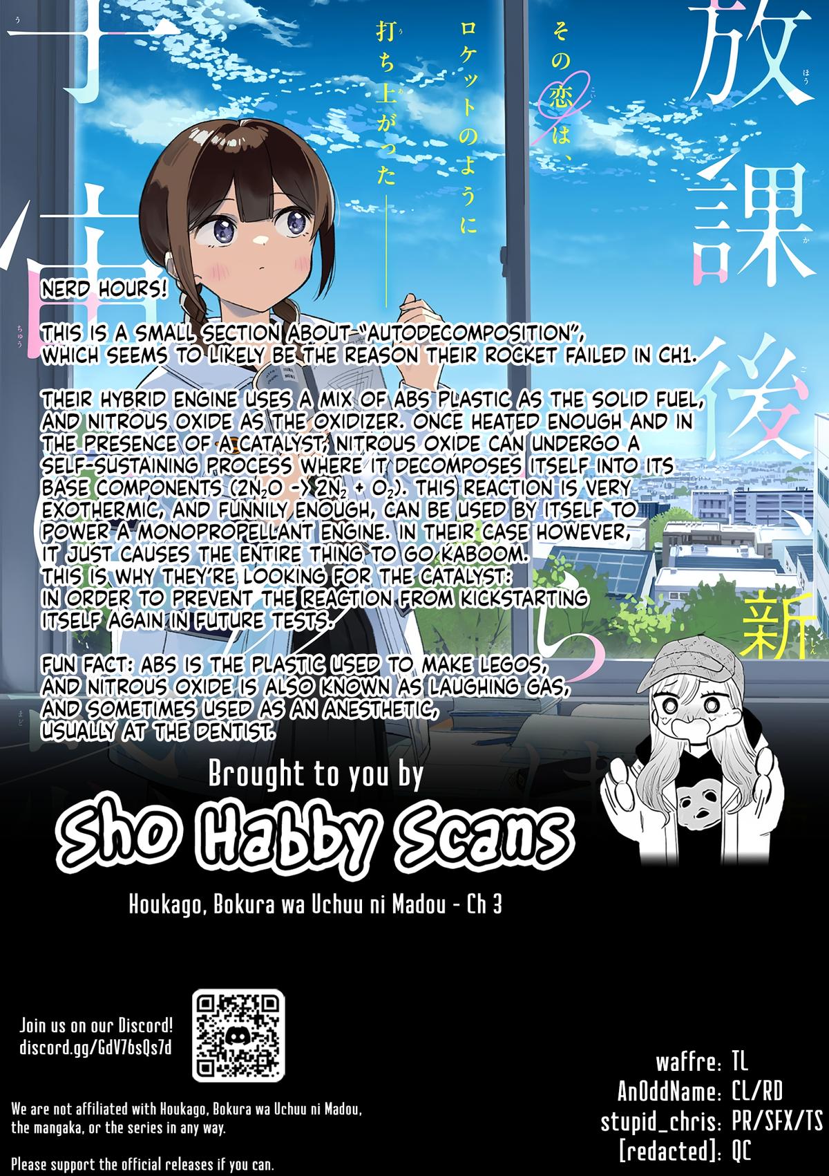 Read Houkago, Bokura wa Uchuu ni Madou Manga Online