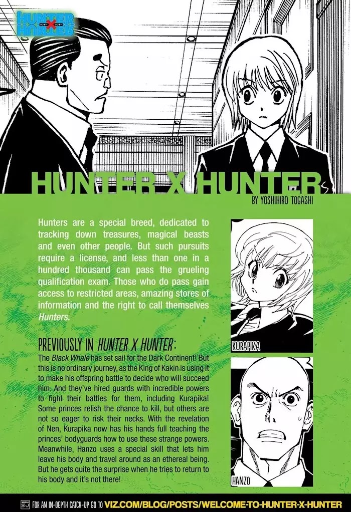 Read Hunter x Hunter Manga Online