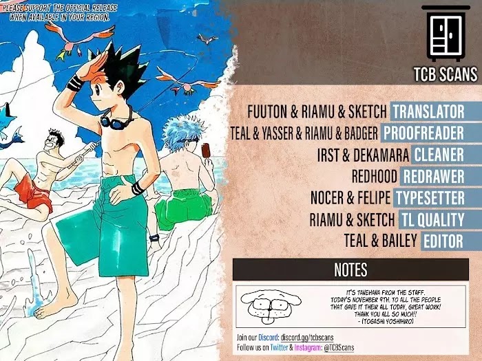 Read Hunter x Hunter Manga Online