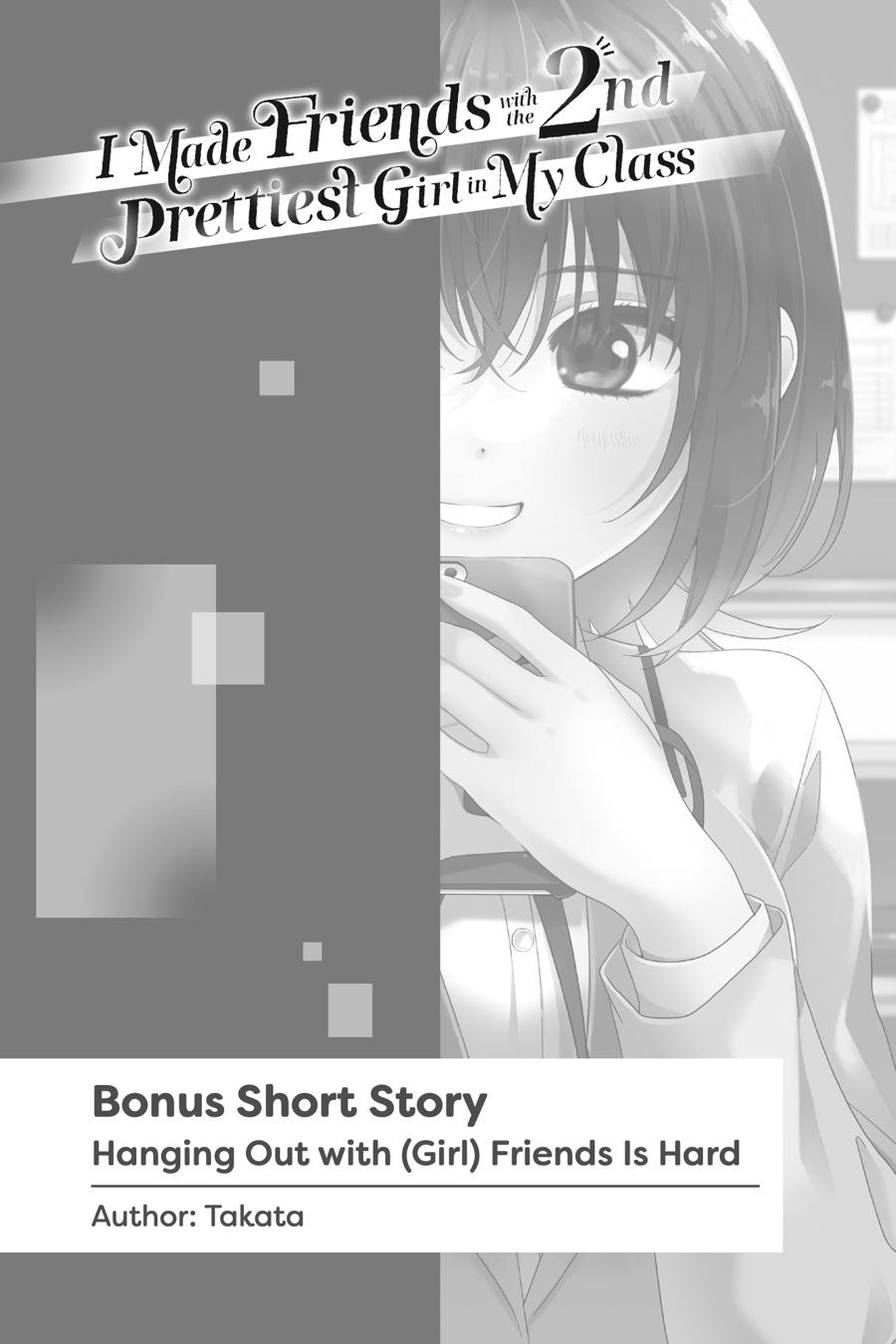 Read I Made Friends with the Second Prettiest Girl in My Class Manga Online