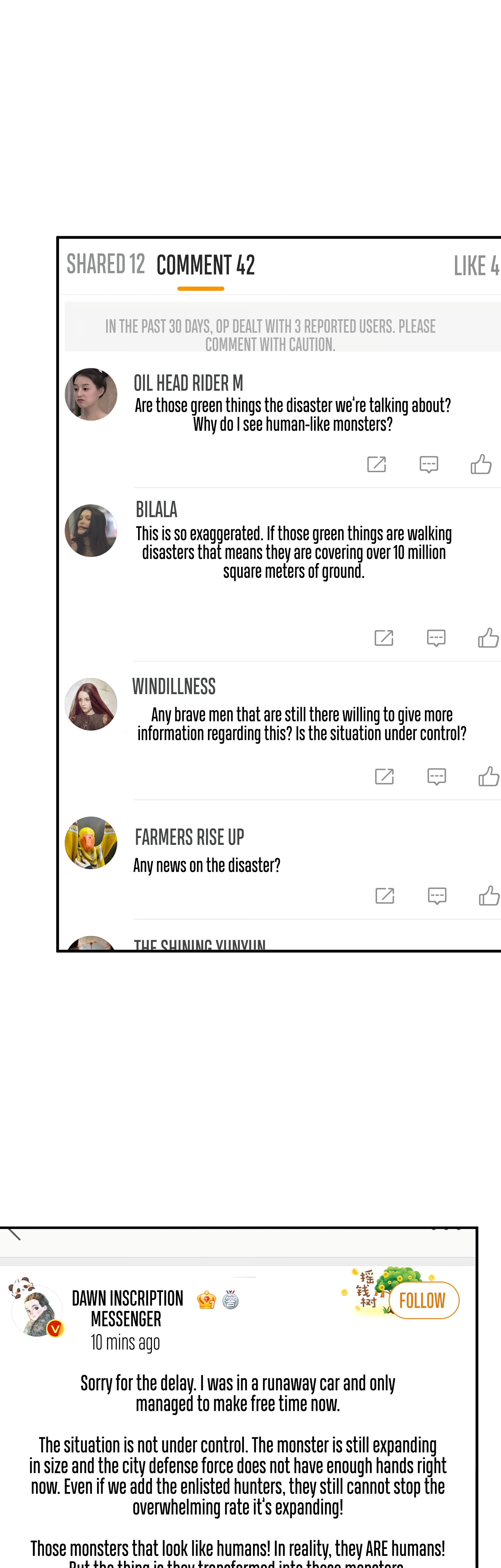 Read I Must Become A Monster Manga Online