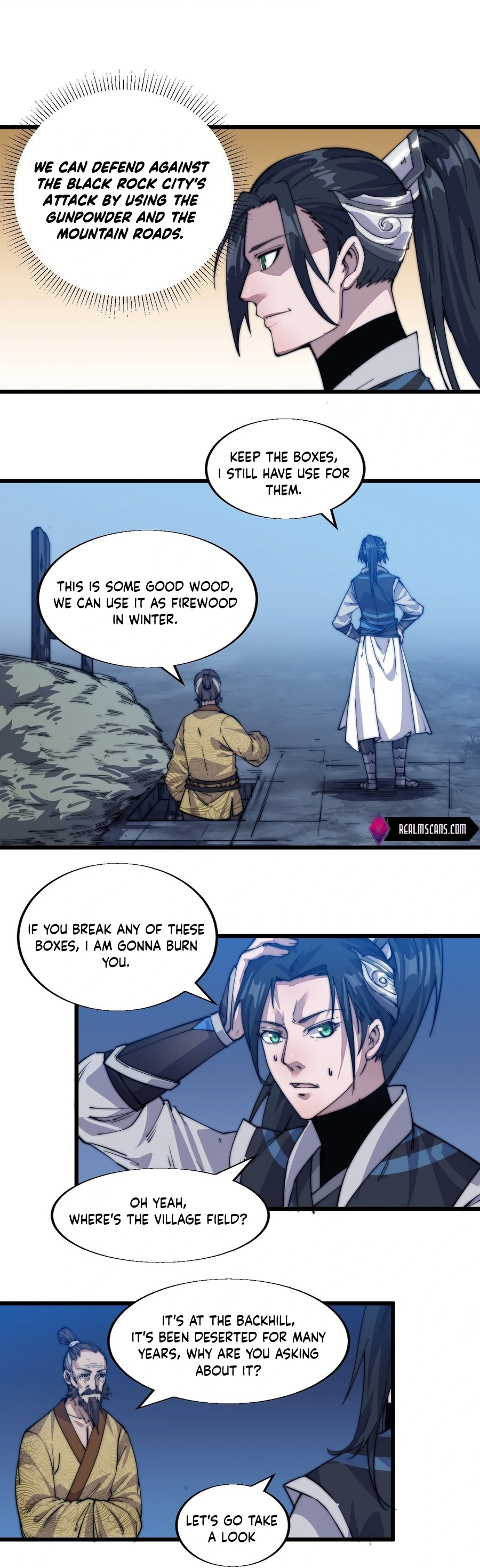 Read It Starts With A Mountain Manga Online