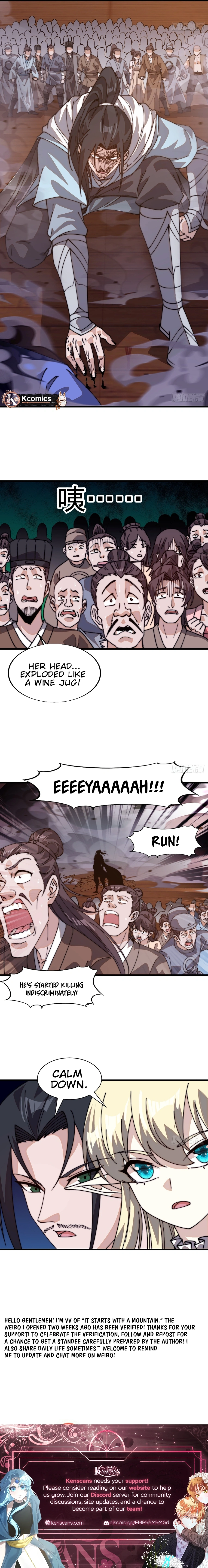 Read It Starts With A Mountain Manga Online