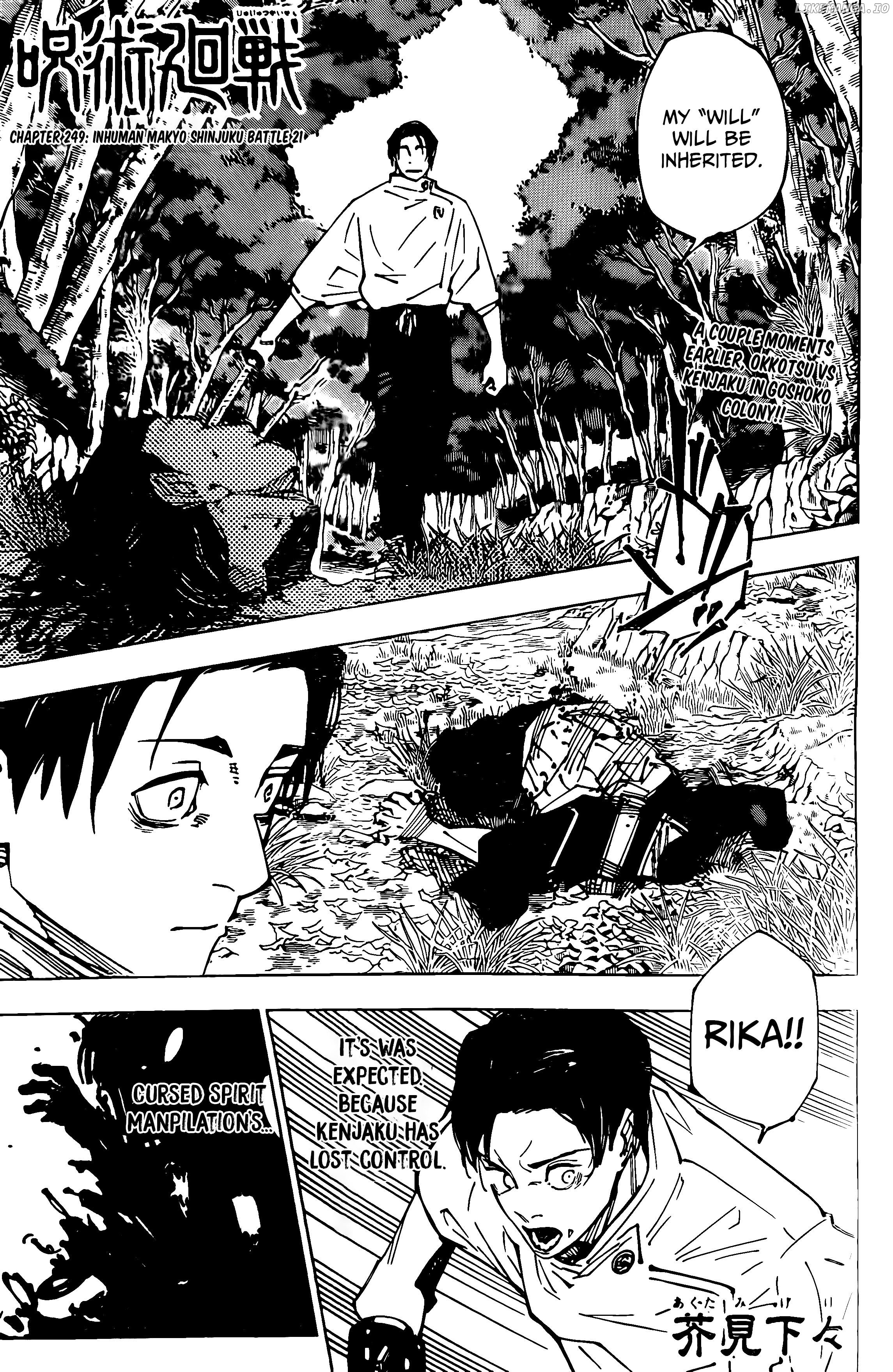 Read Jujutsu Kaisen Manga Online