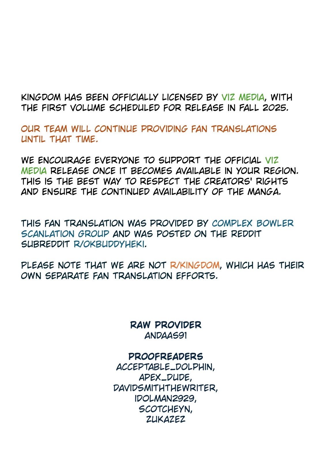 Read Kingdom Manga Online