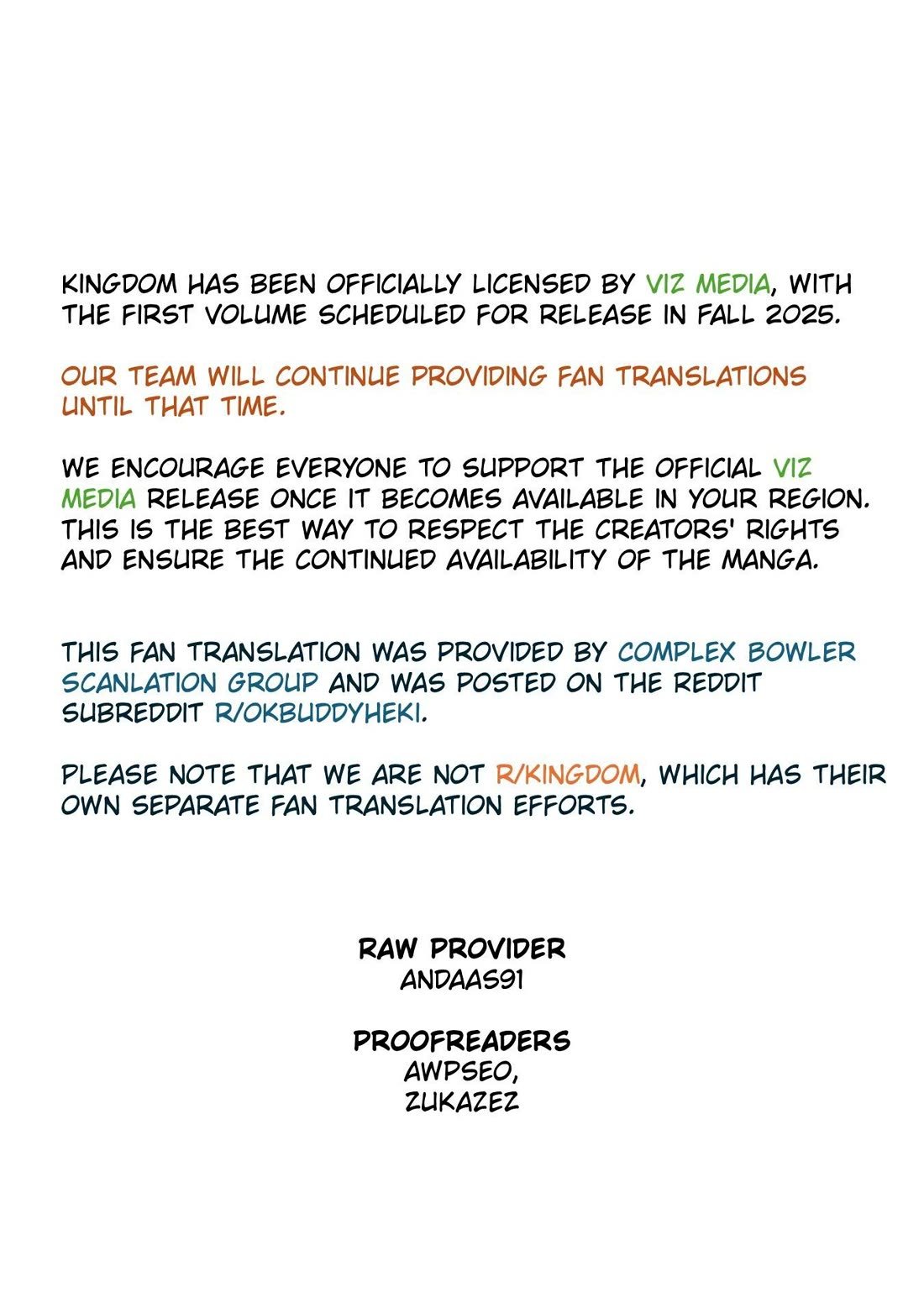 Read Kingdom Manga Online