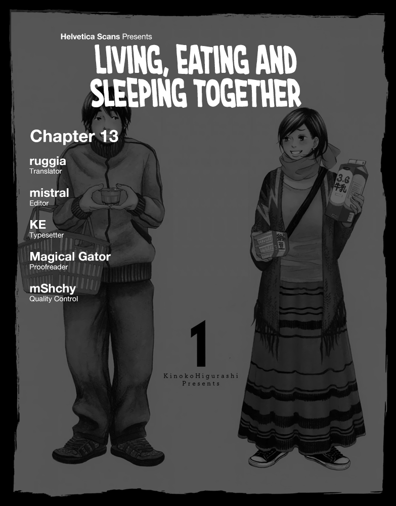 Read Living, Eating, and Sleeping Together Manga Online