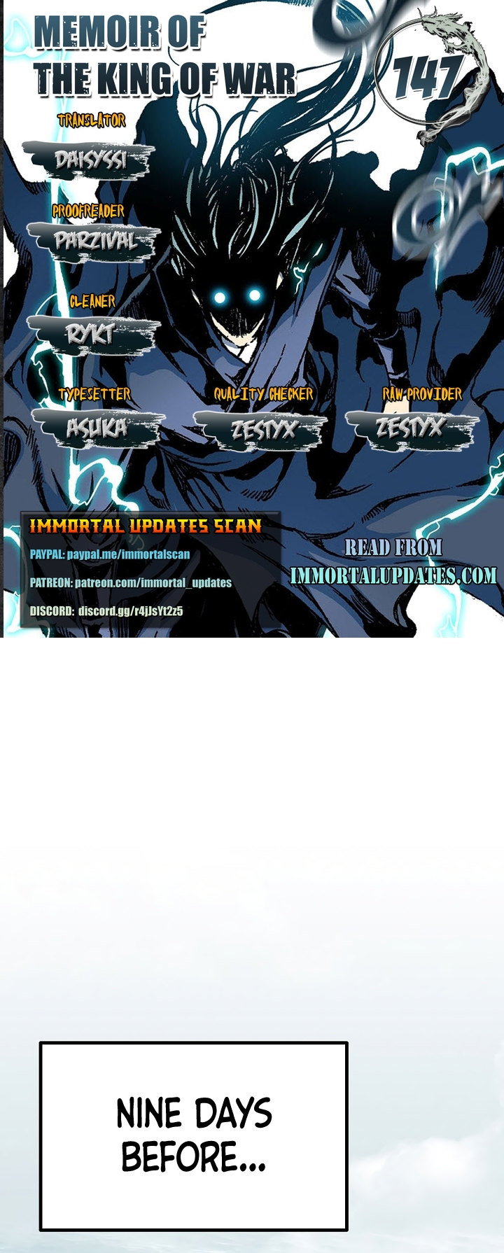 Read Memoir Of The King Of War Manga Online