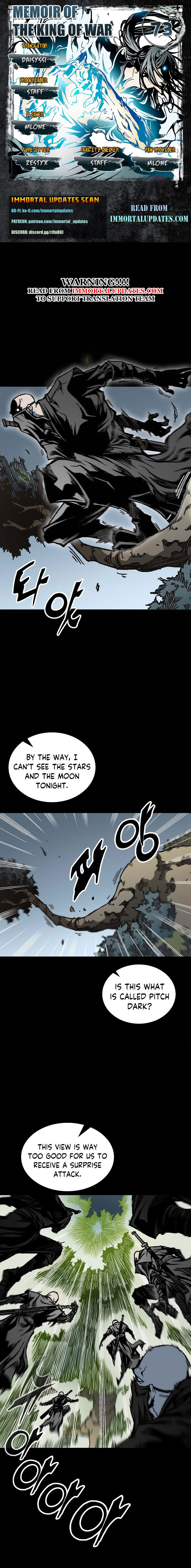 Read Memoir Of The King Of War Manga Online