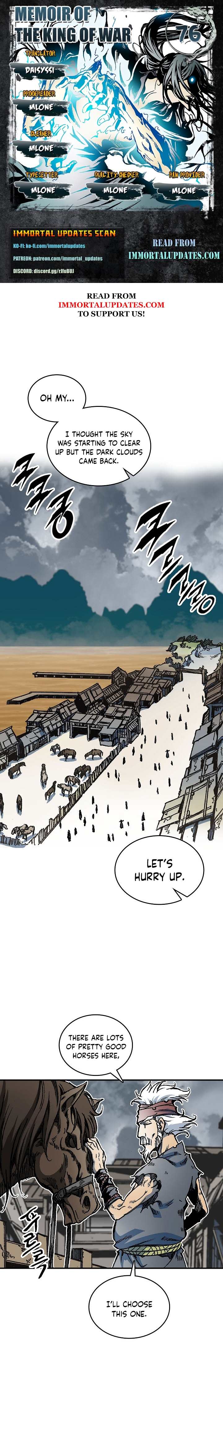 Read Memoir Of The King Of War Manga Online