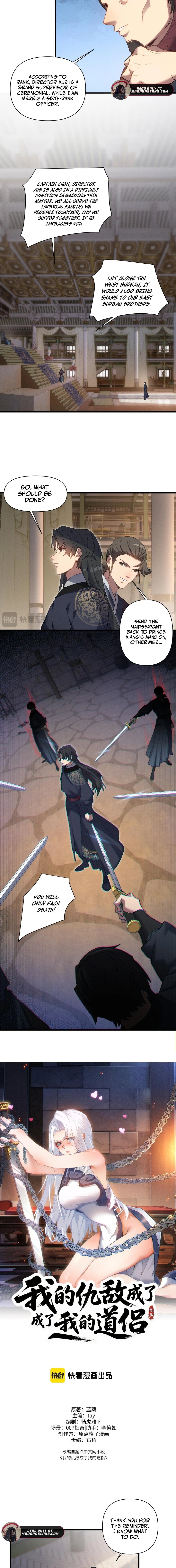 Read My enemies became my companions Manga Online