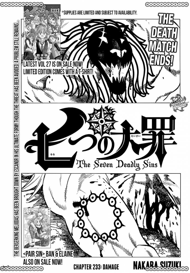 Read Nanatsu no Taizai Manga Online
