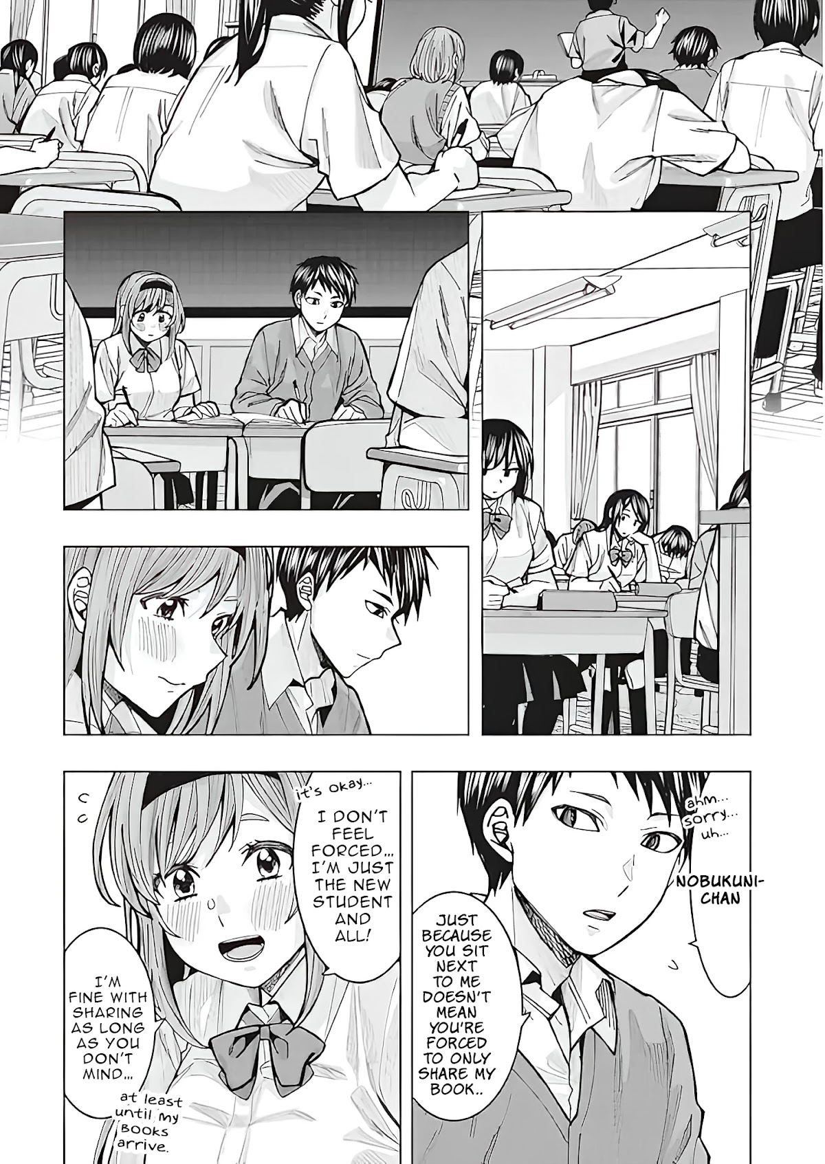 Read Nobukuni-San Does She Likes Me Manga Online